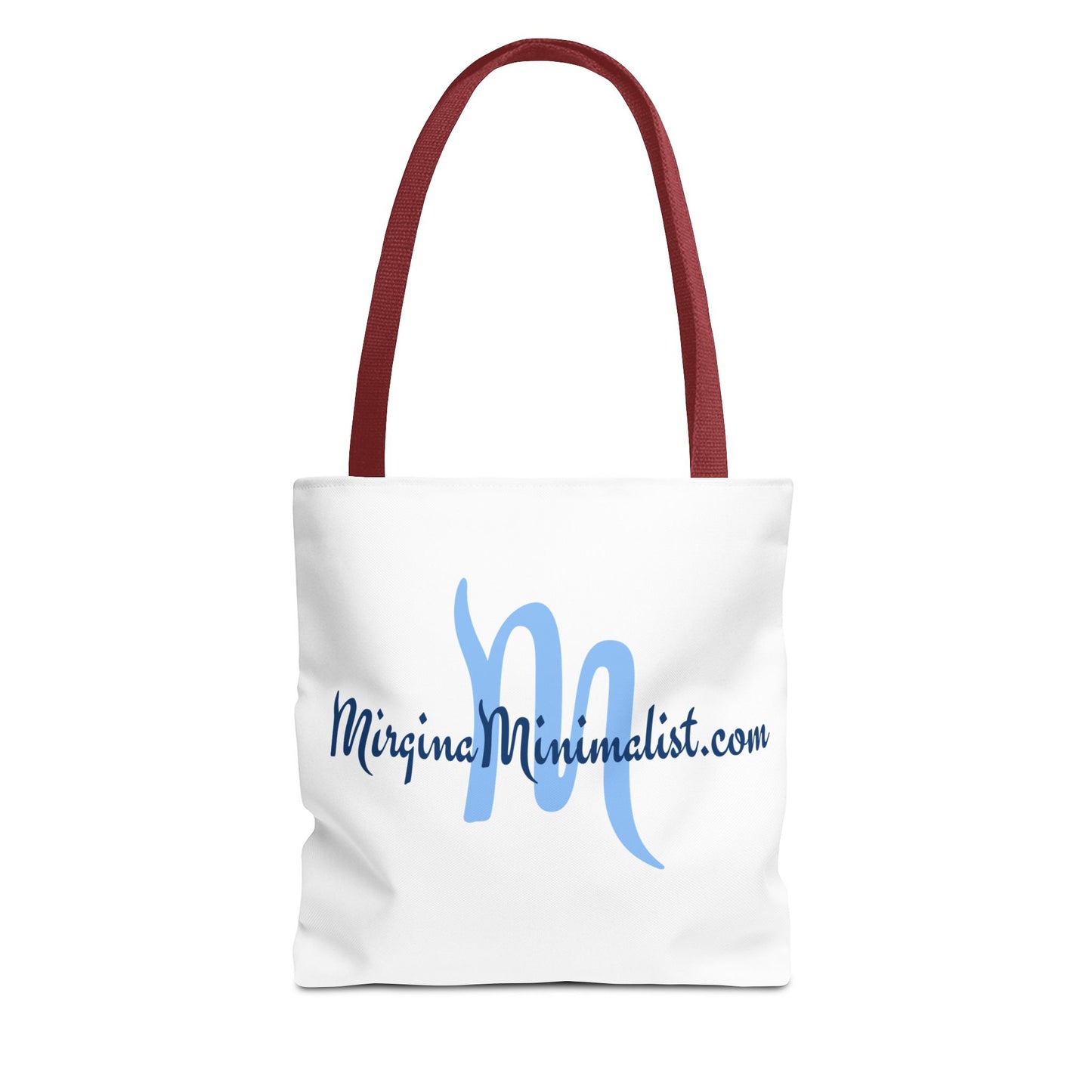 Minimalist Tote Bag with Elegant Script Design, Reusable Shopping Bag, Eco-Friendly, Graphic Tote for Everyday Use, Gift for Minimalists