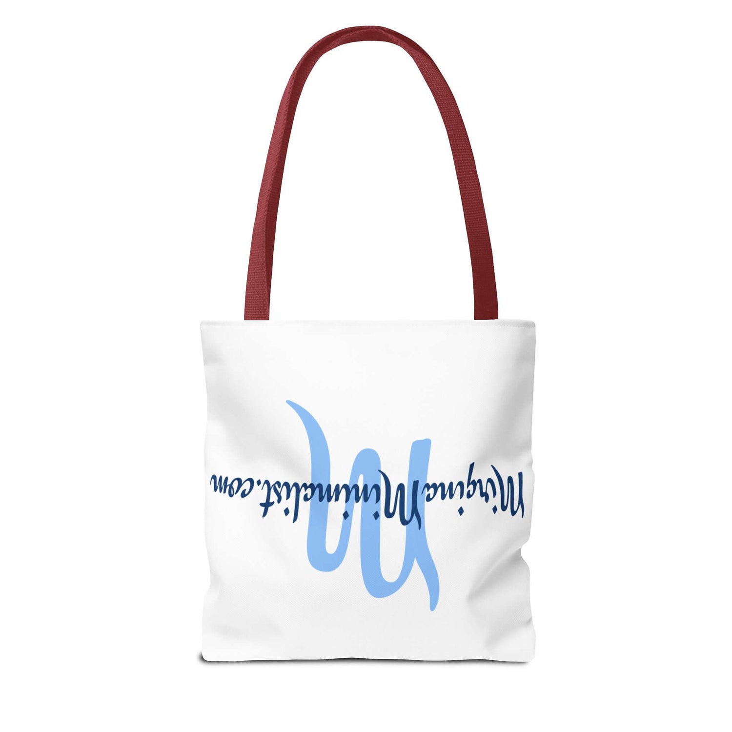 Minimalist Tote Bag with Elegant Script Design, Reusable Shopping Bag, Eco-Friendly, Graphic Tote for Everyday Use, Gift for Minimalists